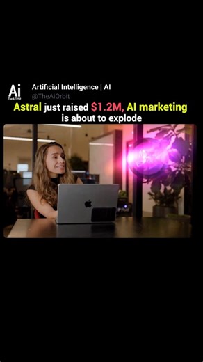 Artificial Intelligence | AI | Tech-News on Instagram: "Astral has secured $1.2 million to revolutionize the future of AI-powered marketing. As the tech world evolves, startups like Astral are merging AI, technology, and data-driven intelligence to transform how businesses reach customers. Follow @theaiorbit for the latest in AI startups, coding innovations, and tech breakthroughs. 🎥Credit : Savannah Feder [Yt Channel] 👉 Stay ahead of the curve — follow us for more! [AI marketing