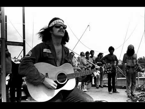Country Joe McDonald & The Fish (Fish Cheer...) - At Woodstock 1969. Mono-Mix off 1970 Cotillion LP.