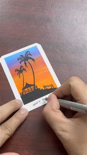 Mini Painting Ideas for beginners #shorts #trending #viralshorts