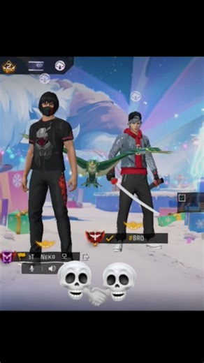 𝗡𝗘𝗞𝗢 ☠️ on Instagram: "100 problem but solution 🤗 YT channel name -- NOT NEKO #reels #freefairlover❤️✨❣️💗😈💯🔥🤞🤟🙇 #fliypシ #explorepage✨ #meandbro"