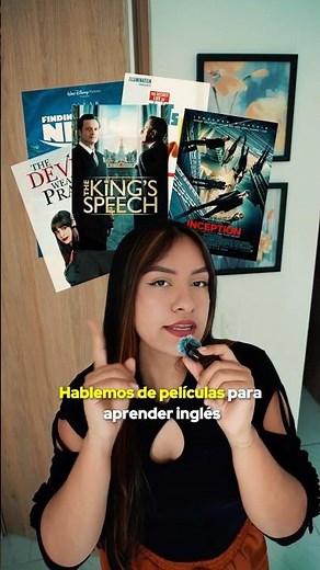 Las mejores películas para aprender inglés✨📚 #inglesencasa