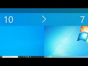 Windows 10 transformado en Windows 7
