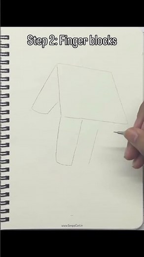 How to draw hands using simple shapes. Perfect for beginners or anyone struggling with anatomy! 📝