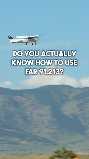 boldmethod on Instagram: "Do you know how to use 91.213? Join our Discord and tell us what to cover next! Link in bio. #learntofly #studentpilot #flighttraining #privatepilot #aviation"