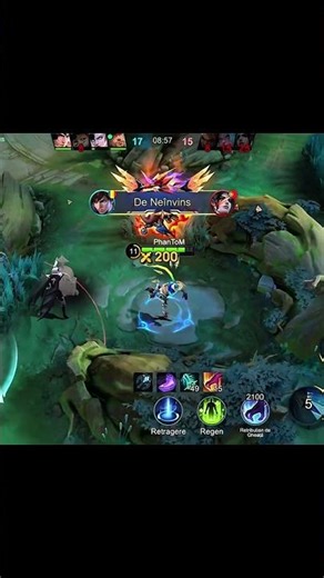 Gusion Gameplay #mobilelegends #mlbb #gusiongameplay #gusion #gusionmobilelegends #shorts