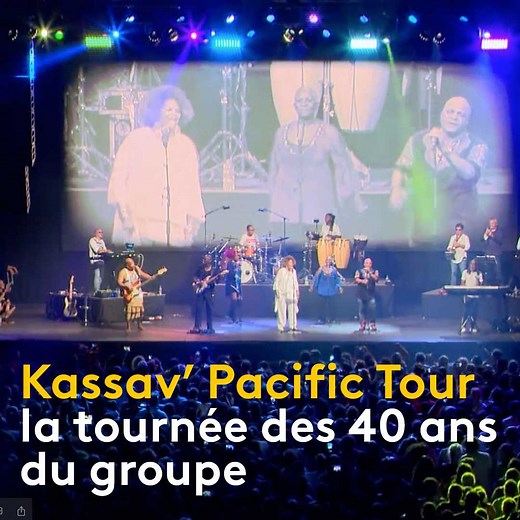 160K views · 11K reactions | Pour ses 40 ans de scène, le mythique groupe de zouk KASSAV' a organisé une tournée exceptionnelle dans les îles du Pacifique : Vanuatu, Wallis, la Nouvelle-Calédonie et Tahiti. Plongez dans les coulisses musicales de la tournée anniversaire du célèbre groupe ici ⬇ https://la1ere.francetvinfo.fr/video-en-hommage-a-jacob-desvarieux-revivez-le-concert-celebrant-les-40-ans-du-zouk-1070734.html #outremerla1ere" | La 1ère | Facebook