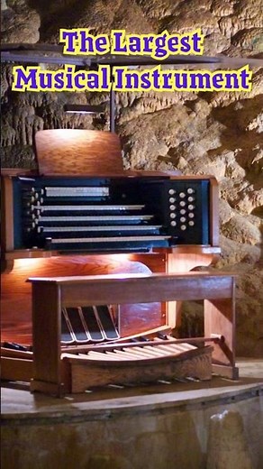The Largest Musical Instrument - You Won't Believe This Mind-Blowing Music Facts #shorts