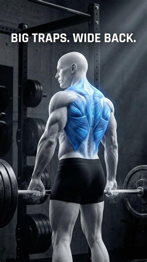 Build a Bigger Back & Traps With ONE Exercise 🔥 | Rack Pulls #backworkout