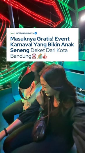 INFO BANDUNG KOTA on Instagram: "Acara yang seru buat liburan natal dan tahun baruan dekat Bandung 🎡 Vibes pasar malam, buka setiap hari sore–malam sampai 18 Januari 2026. Isinya lengkap: banyak kuliner & wahana seru buat semua umur. Ada kincir, kora-kora, rumah hantu, carousel, dan lainnya. Harga tiket wahana mulai 25 ribuan aja. 🎅 25 Desember: Santa Parade & musical performance 🎆 31 Desember: performance seharian + fireworks malam Tahun Baru Cocok banget buat ngisi libur Natal & Tahun Baru.