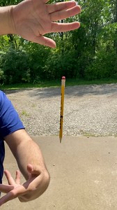 The Magic Floating Pencil Illusion 😮 #magic | Evan Era