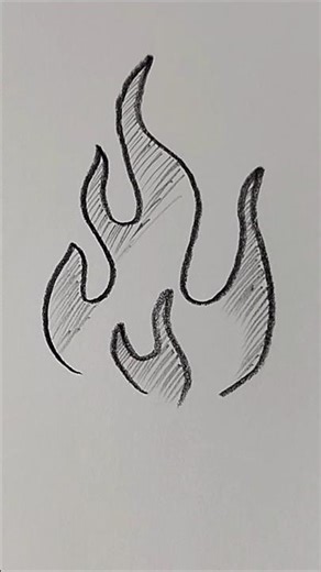 How to Draw a Simple Flame