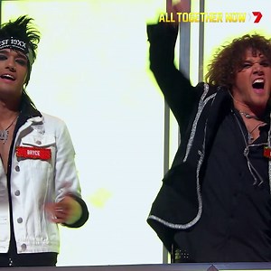 The 💯 know how to get things started! 💃🕺 Watch the latest episode of #AllTogetherNowAU now on 7plus 👉 www.7plus.com.au/all-together-now-the-100 | 7plus