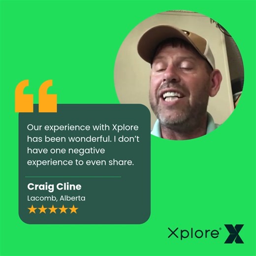 “Not one negative experience.” We’re so glad you’re loving your Xplore service, Craig. That’s what we aim for—fast Internet and happy customers. #XploreStories | Xplore