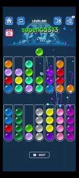 Level 600 Ball Sort Puzzle (Relaxing Sound)