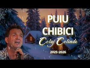 ❄️ Colinde Traditionale Romanesti Craciun | Puiu Chibici Colaj Melodii Crestine ❄️