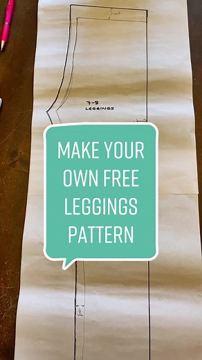 DIY Leggings Pattern Tutorial