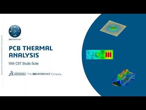 CST Studio Suite for Electronic Design: PCB Thermal Cooling