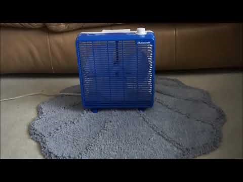 10" Duracraft box fan model DB- 104 from 1994