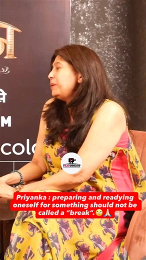 4K views · 60 reactions | ️✨ Priyanka sets the record straight!  Says preparing and readying oneself for something should not be called a “break” ⏸️. “This is my journey, and how I take it forward is completely my choice,” she adds  #PriyankaSpeaks #HerJourney #OwnYourPath | Film Window | Facebook