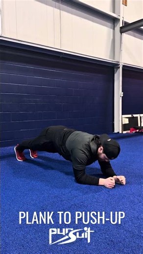Strengthen Core & Upper Body with the Plank to Push-Up