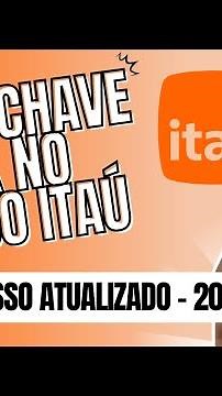 Como Criar uma Chave Pix no Itau