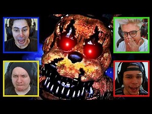4 FACECAMS DO TERROR! - Five Nights at Freddy’s Multiplayer 👻