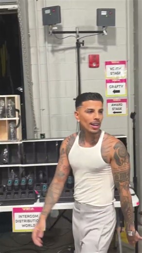 Rauw Alejandro Backstage at 2024 Video Music Awards