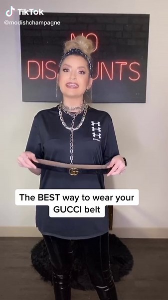How to Put On a Gucci Belt: GG Belt Styling Tips for Women