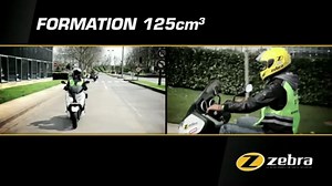 Zebra: formation obligatoire 125cc 7 heures
