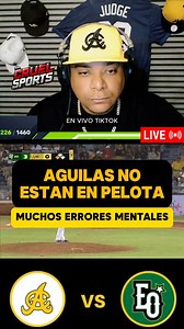 Las aguilas Lider en ERRORES: Se Hunde El Barco😭🤷‍♂️⚾ #aguilas #LIDOM #LICEY #beisbol #dominicano #baseball #estrellasorientales | Cruel Sports MLB
