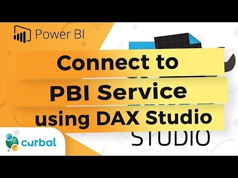Connect to a power bi model in the service using DAX Studio