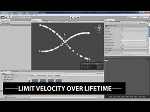 Unity's Shuriken Particle System: Limit Velocity over Lifetime