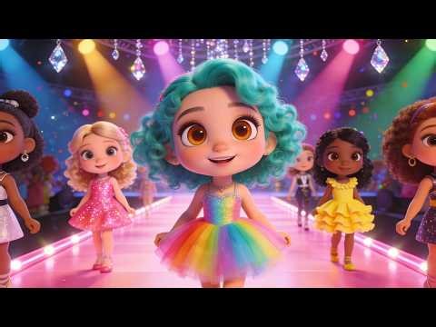 Fashion Party 3D Cartoon Animation Cute Runway Show & Magic Dance 👗✨