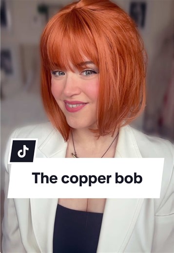 Copper Bob Wig Tutorial and Install Tips