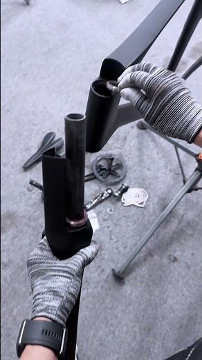 Track Bike Assembly STEP 2 | Track Bike Front Fork Installation Tutorial.#icancycling #TRA01