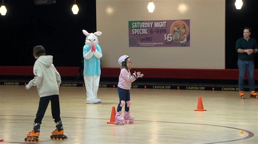 Skate City hosts Easter Eggstravaganza in Fargo