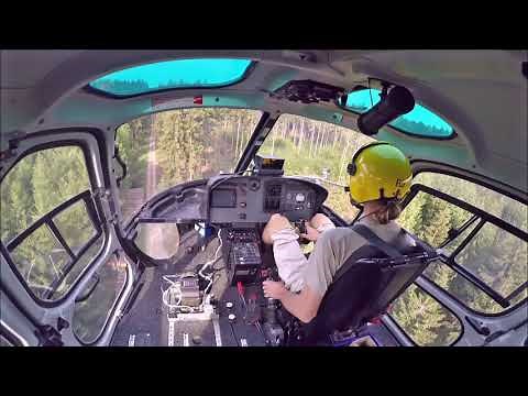 KMN Koopmann Helicopter - Waldkalkung mit Hubschrauber AS-350B3 Gopro