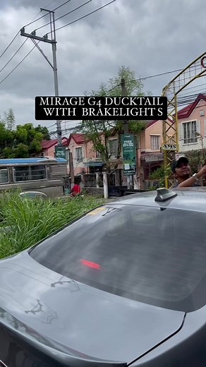 2.2K views · 12 reactions | MIRAGE G4 DUCKTAIL WITH BRAKELIGHT! FREE INSTALLATION NO VOID WARRANTY! WE ACCEPT CREDIT CARD PAYMENTS. | Cartwonetwork Premium Car Accessories | Facebook