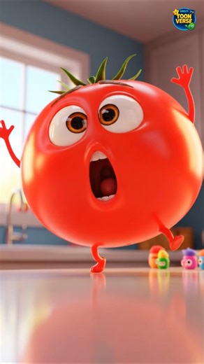 The Funniest Tomato & Eggplant Chase Ever! 😂🍅🍆