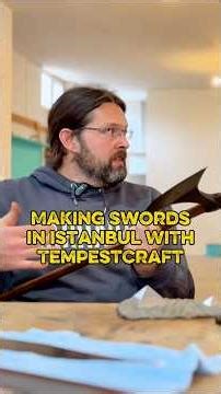 Ep. 6 | American Sword Maker in Istanbul | What Makes A Good Sword?| @arandomchidi