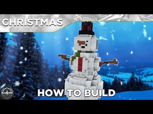 Giant Snowman | Minecraft Christmas tutorial