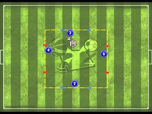 Rondo 4x1 with Dribbling