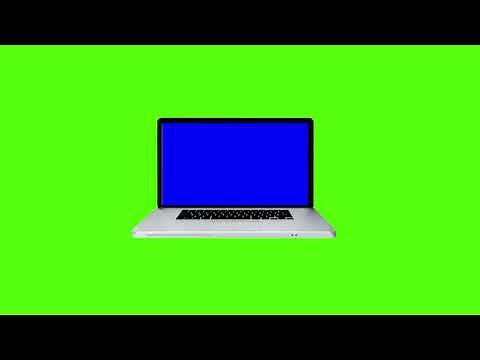 Free Laptop Green Screen Animation