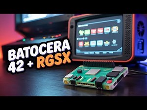 Batocera 42 on Raspberry Pi 3B with RGSX 🍓 Easy and Complete Tutorial!