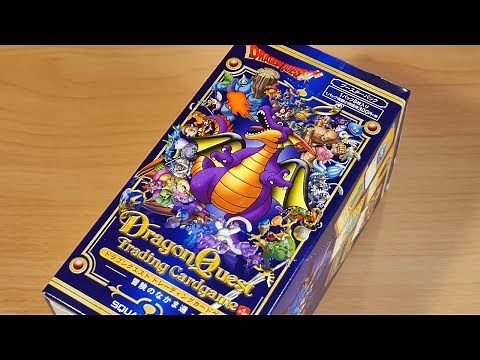 【ドラクエカード 開封動画】ドラゴンクエスト トレーディングカード1弾 冒険のなかま達 part１【Dragon Quest】