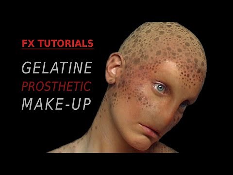 FX Tutorials: Gelatine prosthetic make-up