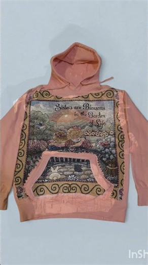 Day 2 Upcycling hoodies what yall think? #Upcycling #hoodie #sewing #upcycle #sweater #clothing