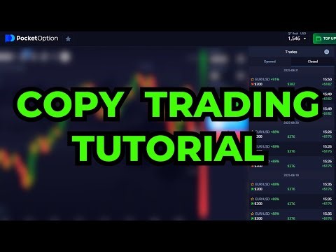 Pocket Option Copy Trading Tutorial