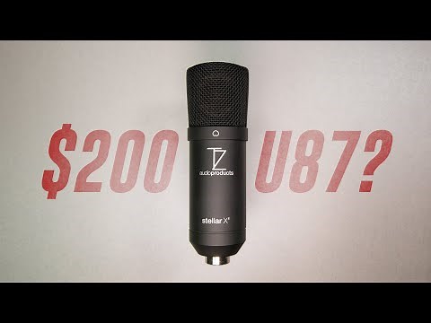 Tech Zone Audio Products Stellar X2 Mic Review / Test (with TLM103, U87, NT1, AT2020 Comparison)