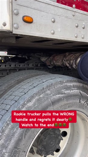 Rookie driver worst mistake ever on day 1 #trucks #trailer #oopsie #firstday #fired #mistake | Trucker O.G.